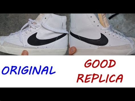 replica nike blazers|How To Spot Fake Nike Blazer Off.